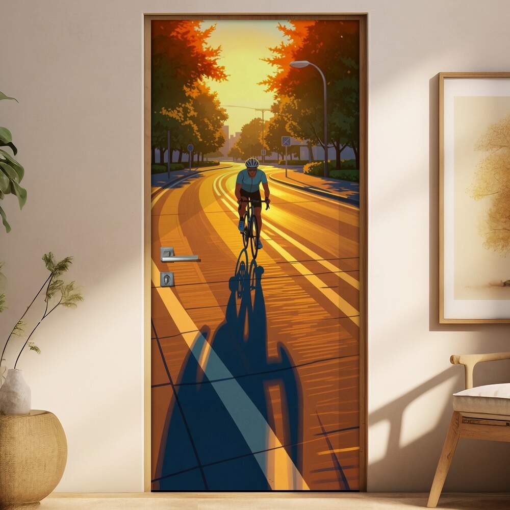 Adesivo de Porta ciclismo