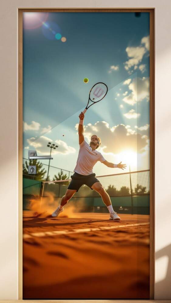 Adesivo de Porta Tennis