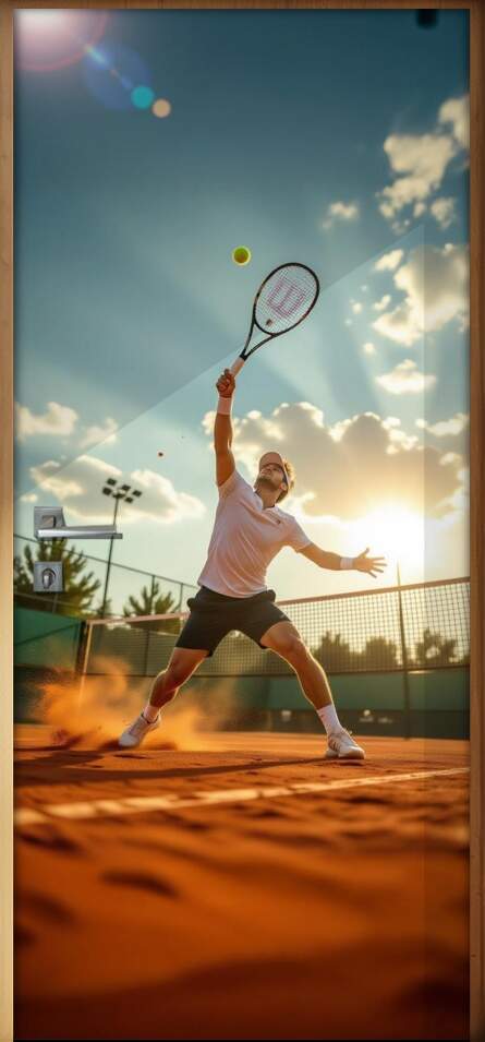 Adesivo de Porta Tennis