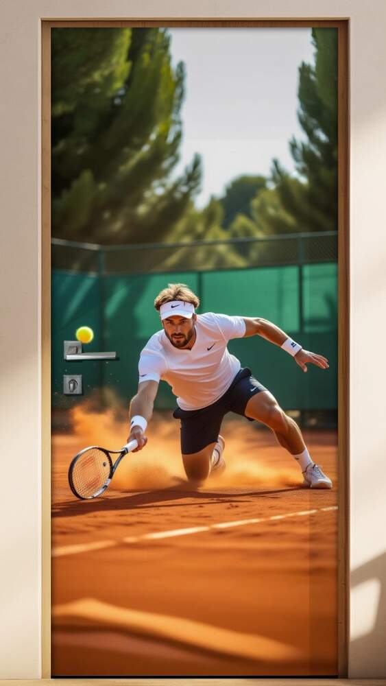 Adesivo de Porta Tennis