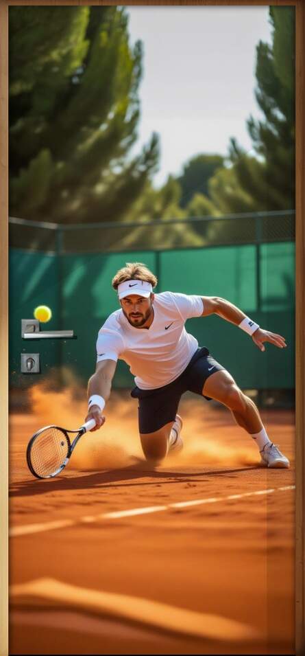 Adesivo de Porta Tennis