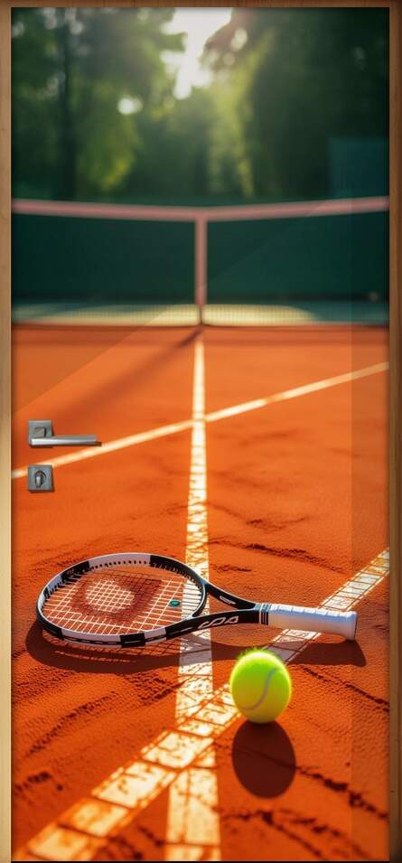 Adesivo de Porta Tennis