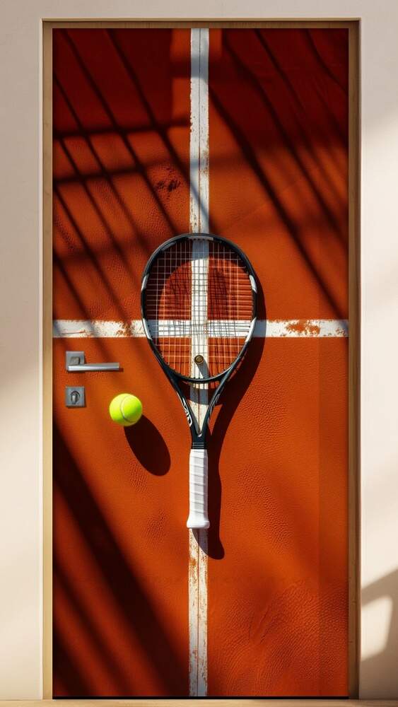 Adesivo de Porta Tennis