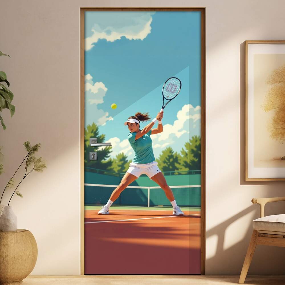 Adesivo de Porta Tennis