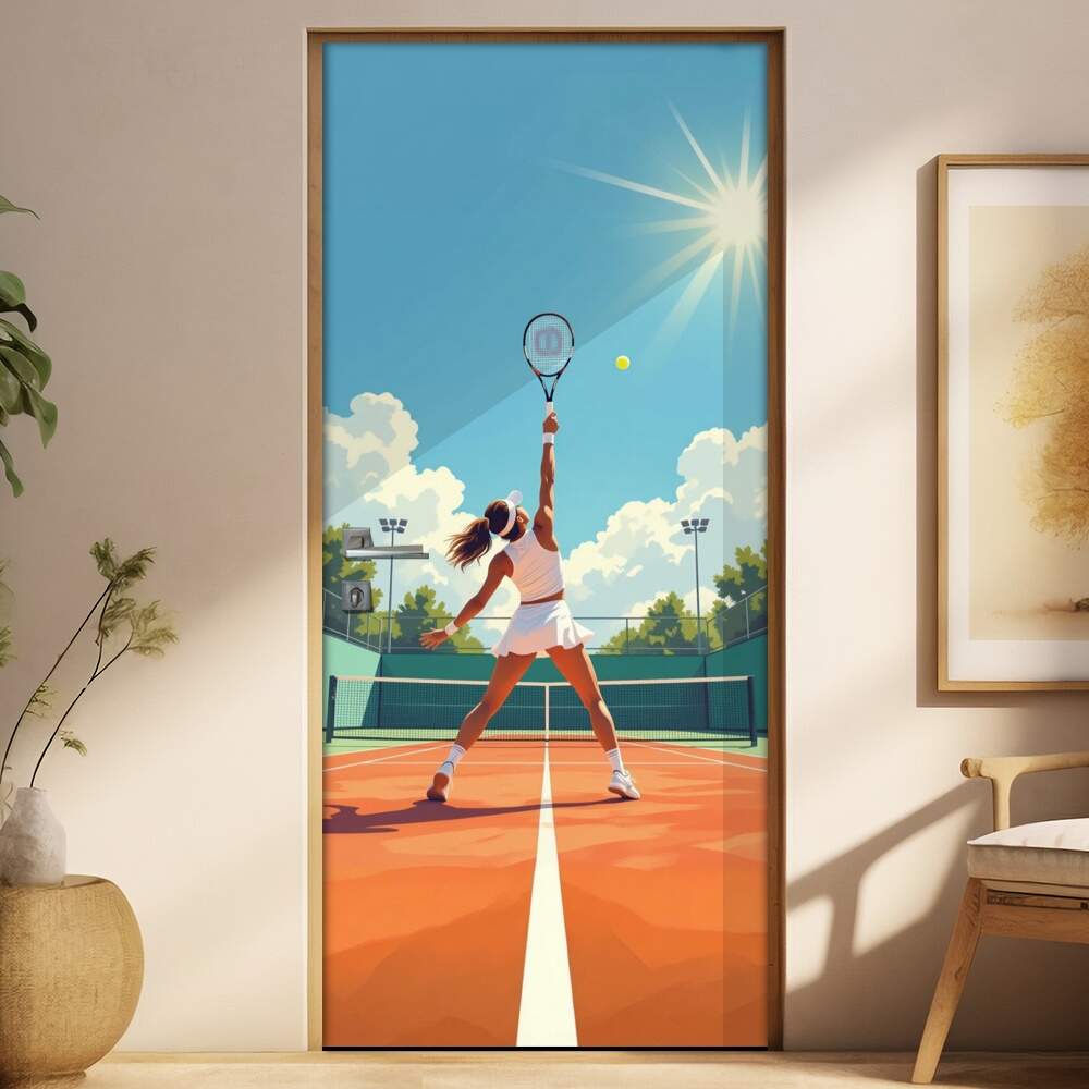 Adesivo de Porta Tennis