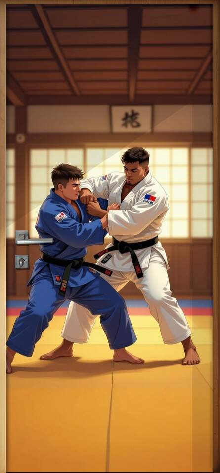 Adesivo de Porta Artes Marciais