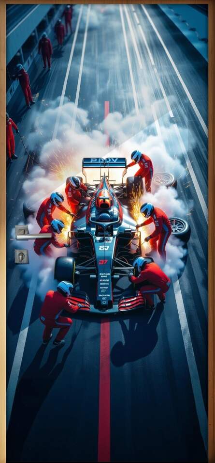 Adesivo de Porta Automobilistico