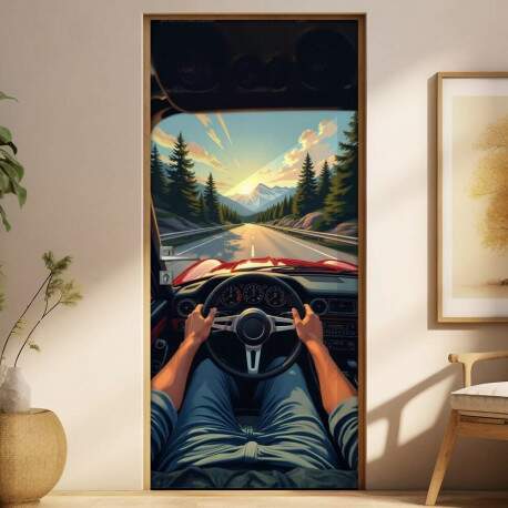 Adesivo de Porta Automobilistico