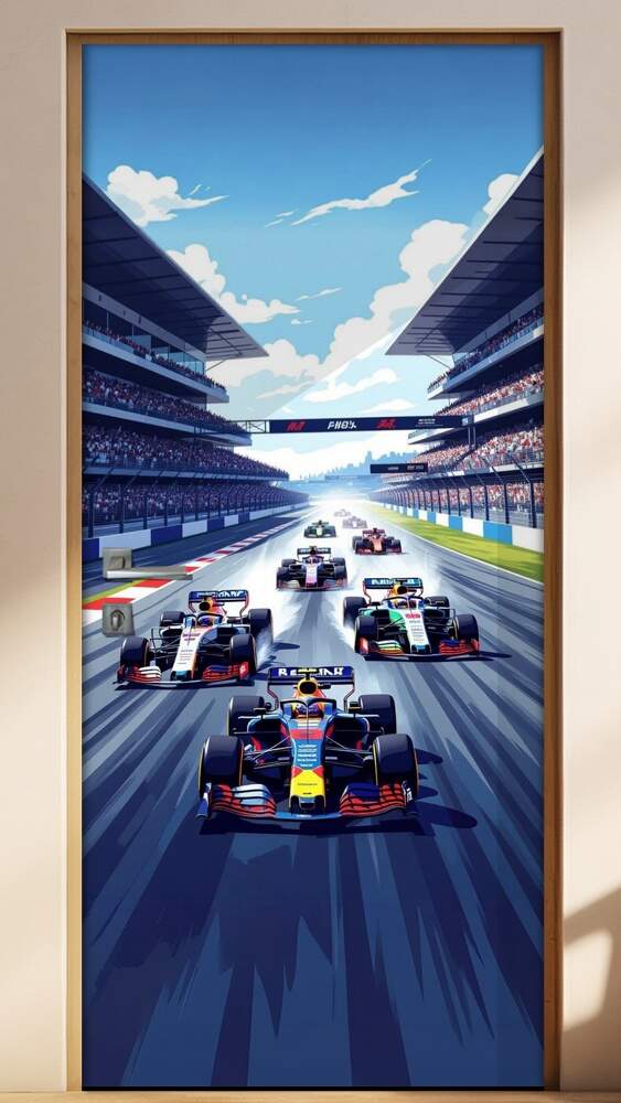 Adesivo de Porta Automobilistico