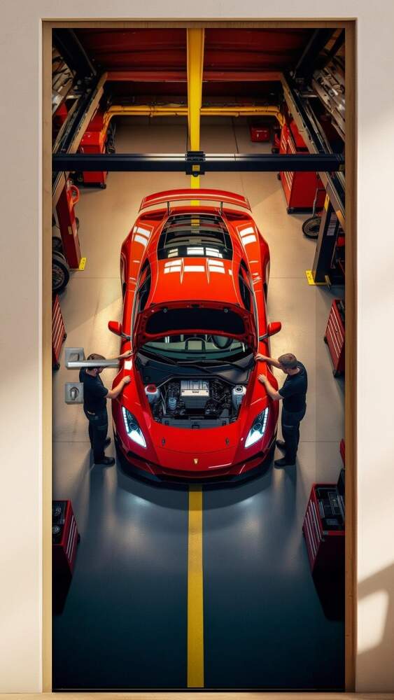 Adesivo de Porta Automobilistico