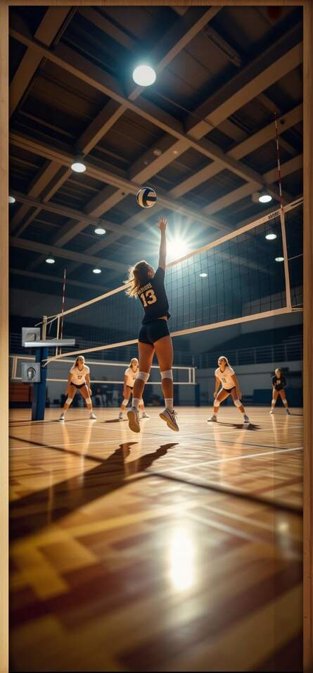 Adesivo de Porta Volei