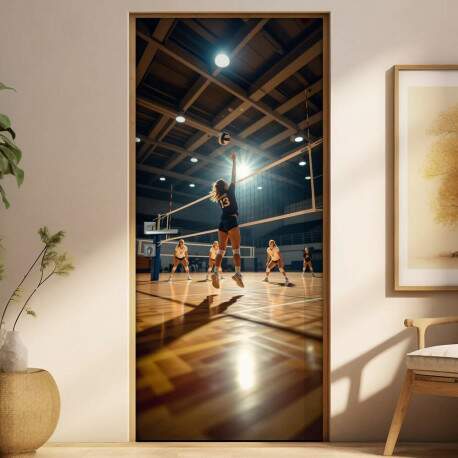 Adesivo de Porta Volei