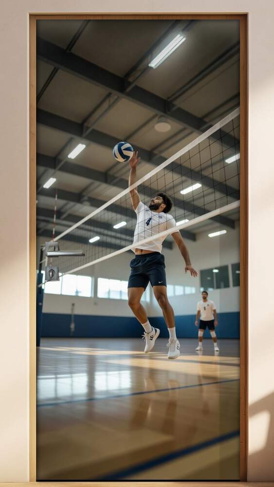 Adesivo de Porta Volei