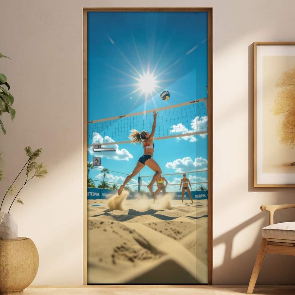 Adesivo de Porta Volei