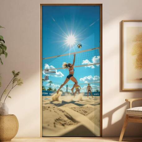 Adesivo de Porta Volei