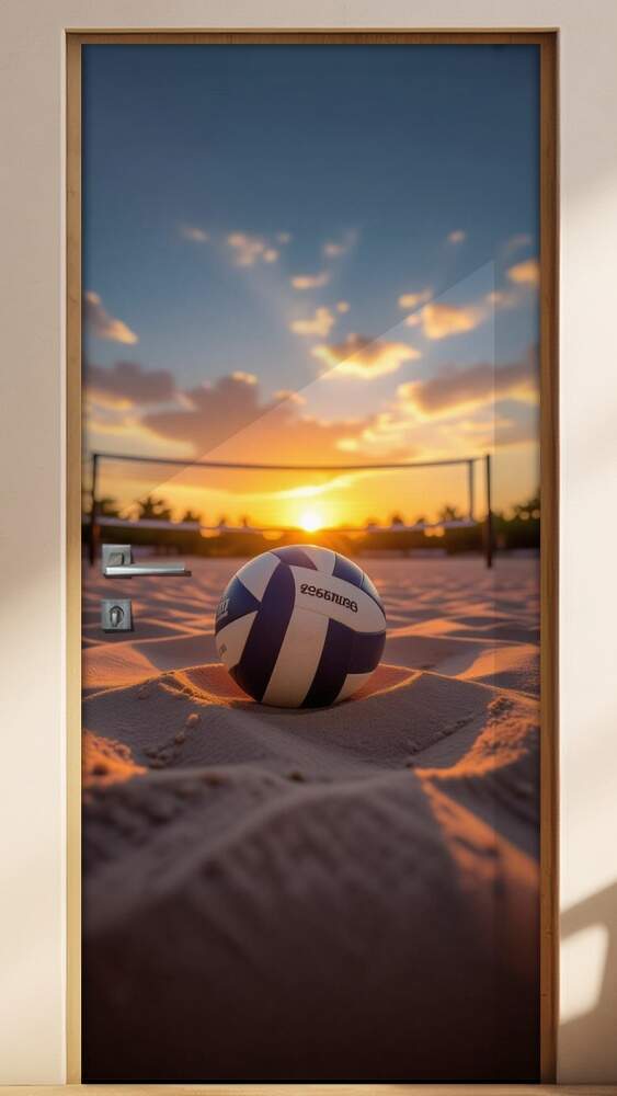 Adesivo de Porta Volei