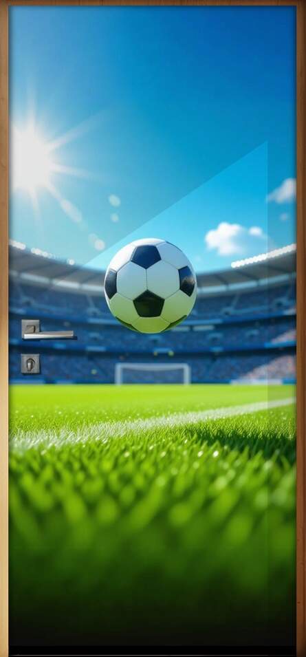 Adesivo de Porta Futebol