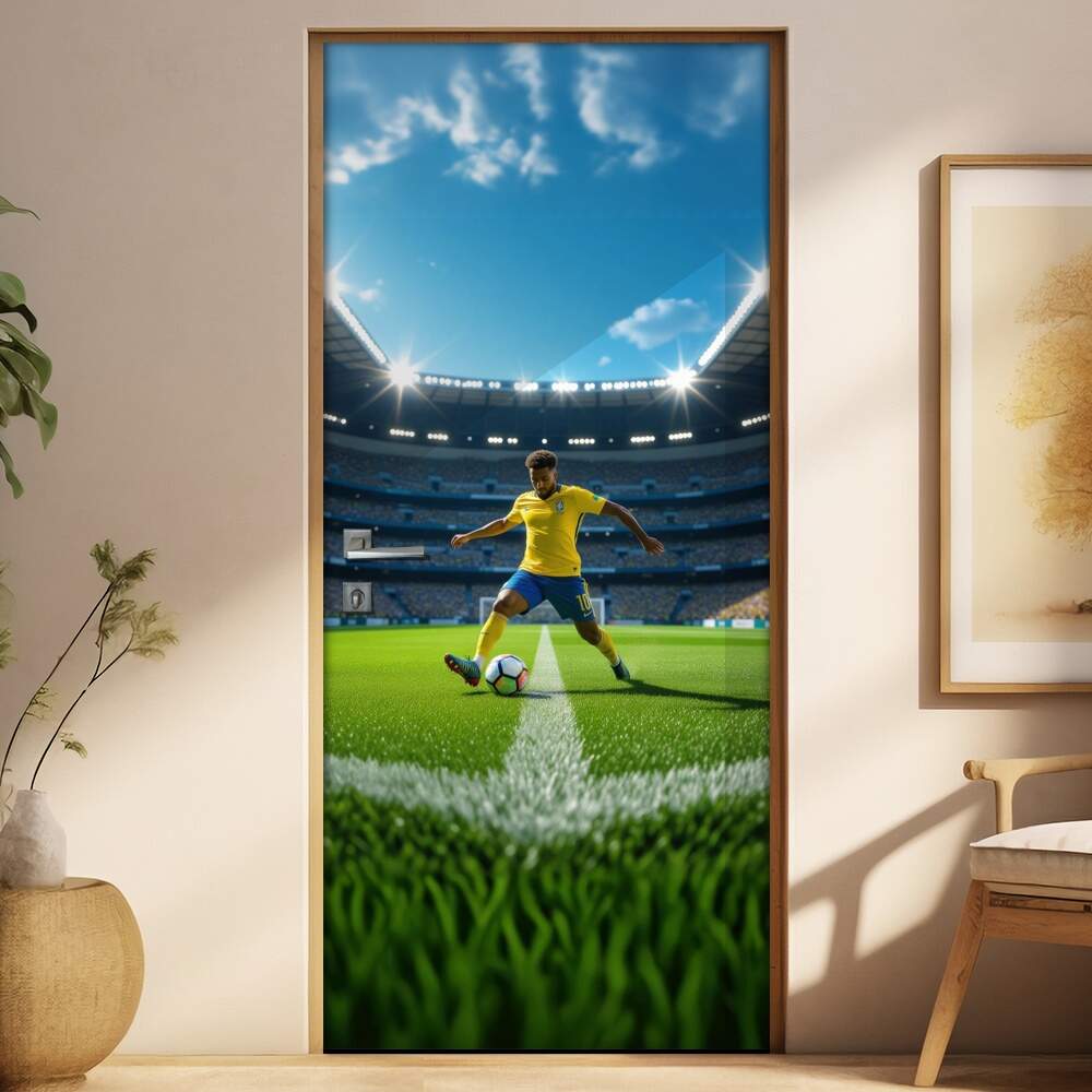 Adesivo de Porta Futebol