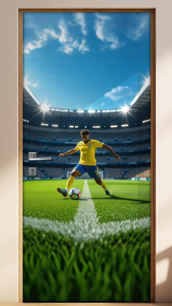 Adesivo de Porta Futebol