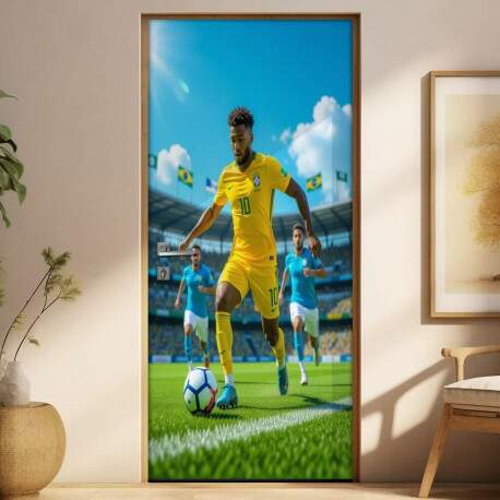 Adesivo de Porta Futebol