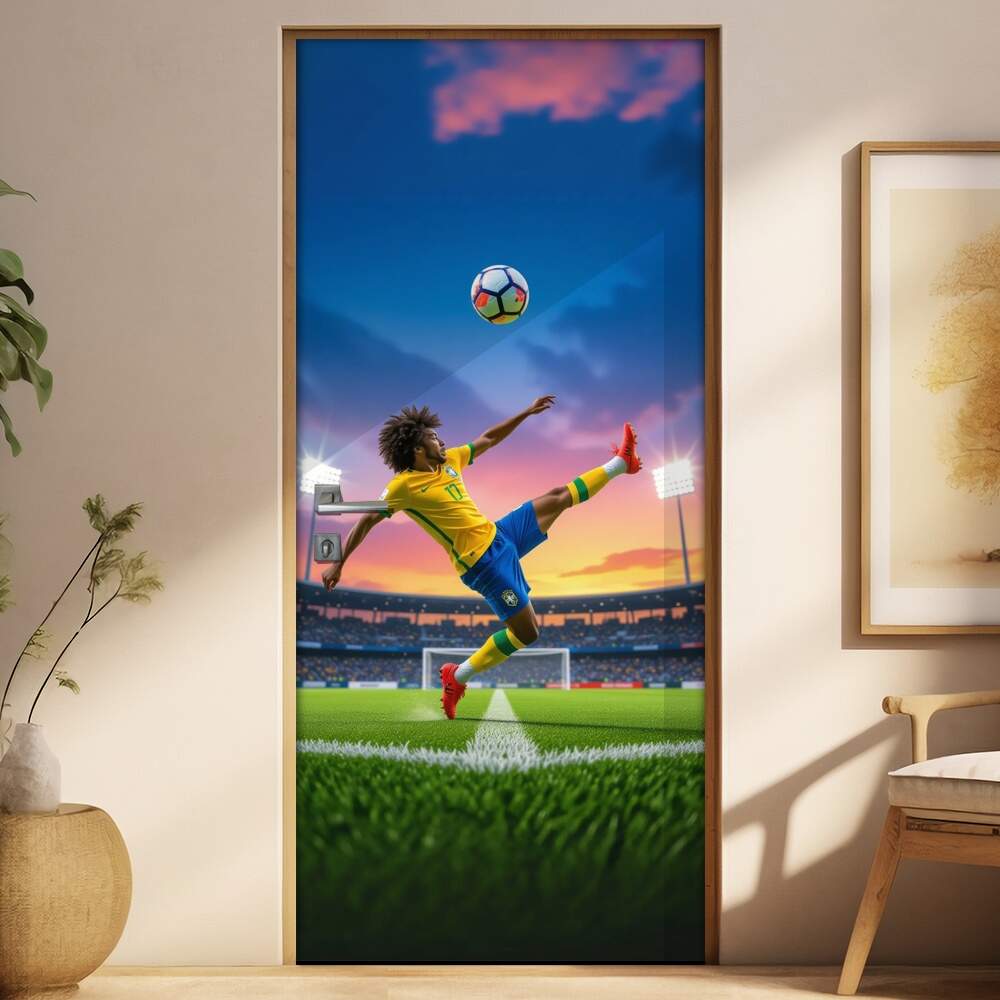 Adesivo de Porta Futebol