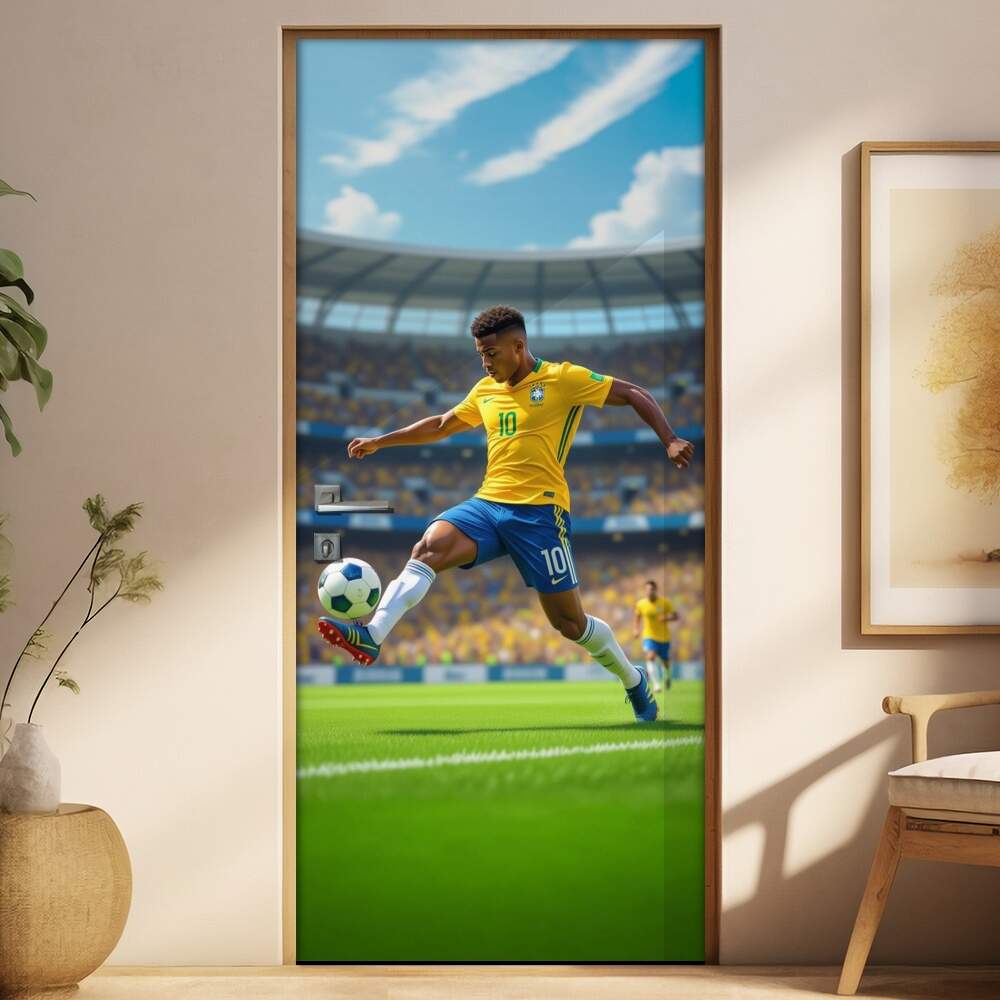 Adesivo de Porta Futebol