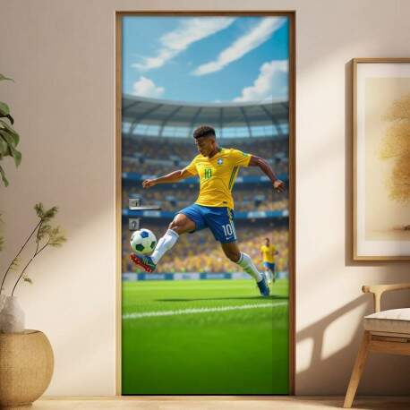 Adesivo de Porta Futebol