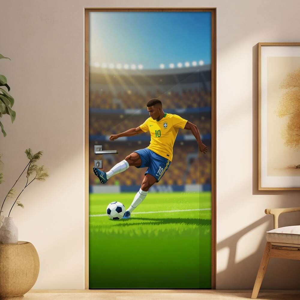 Adesivo de Porta Futebol
