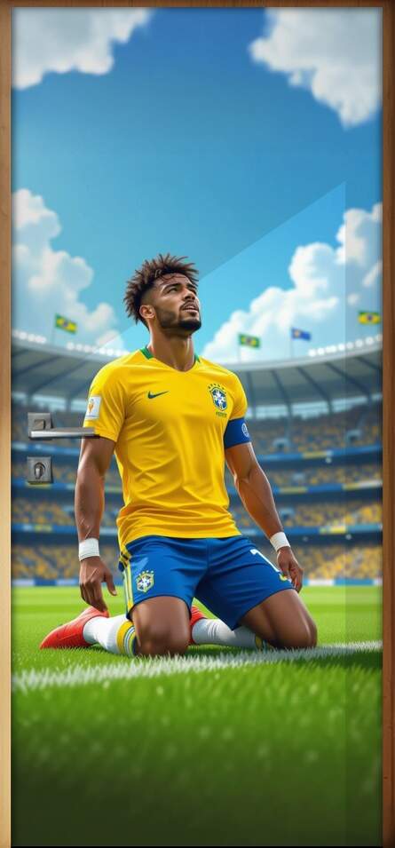 Adesivo de Porta Futebol