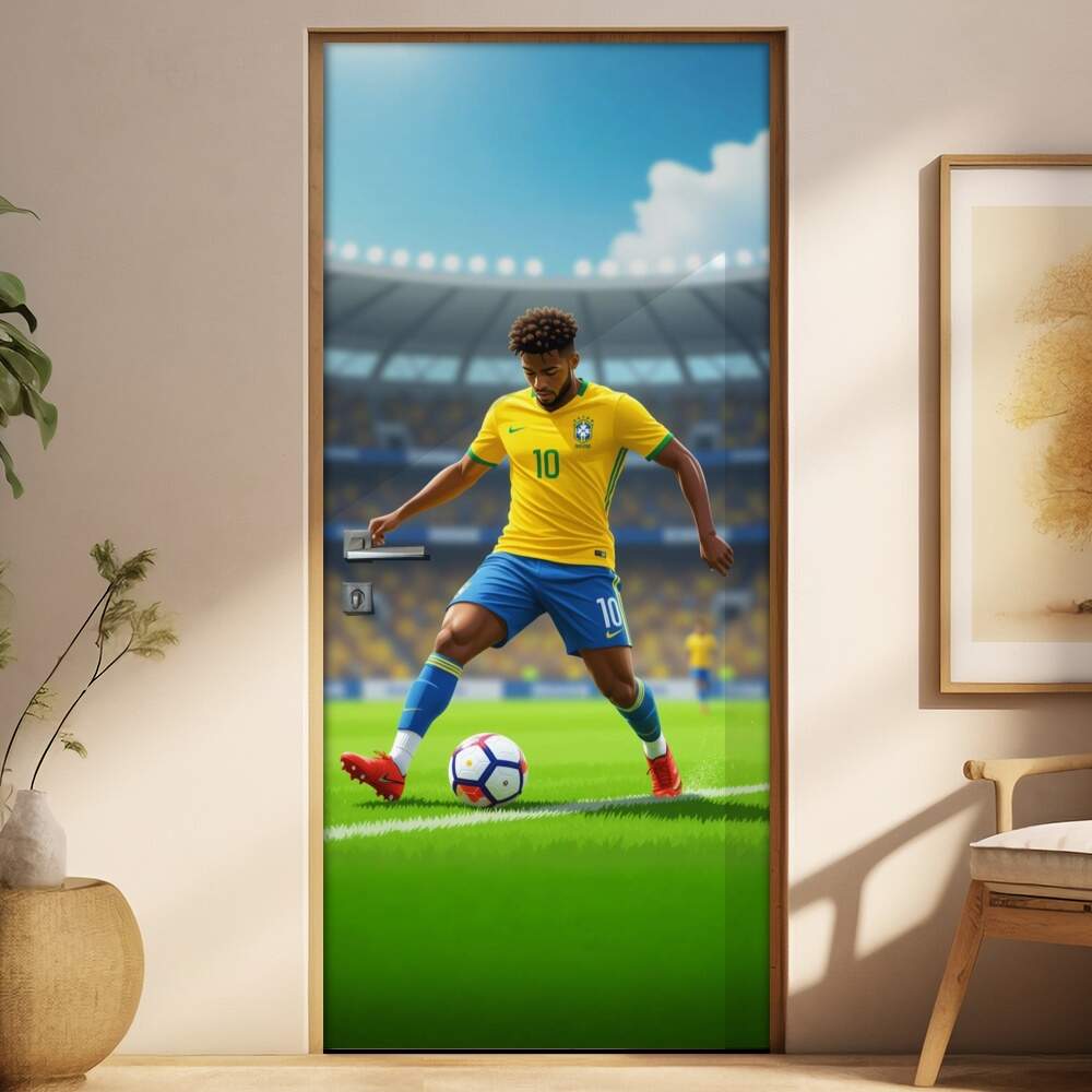 Adesivo de Porta Futebol