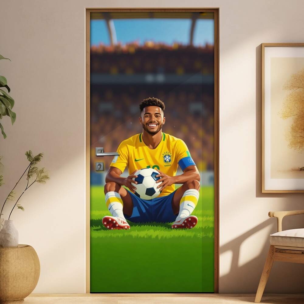 Adesivo de Porta Futebol