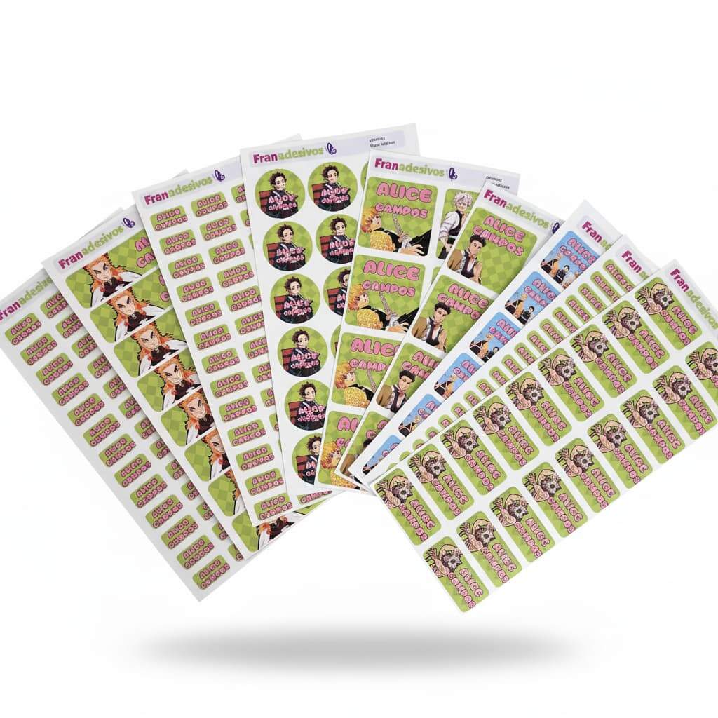 Etiqueta - Super Kit de Etiquetas Escolares