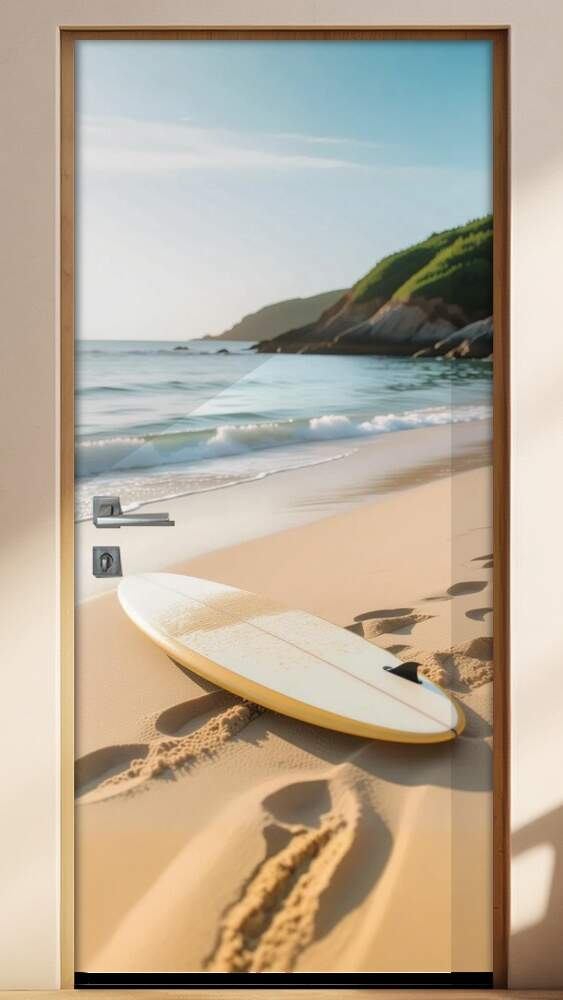 Adesivo de Porta Surf