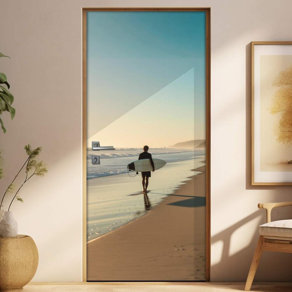 Adesivo de Porta Surf