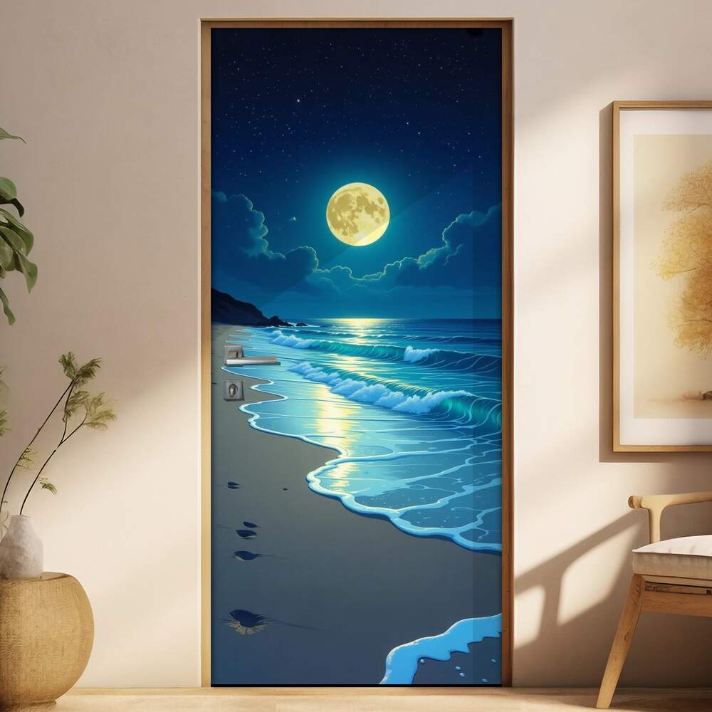 Adesivo de Porta Praia