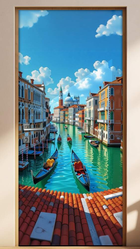 Adesivo de Porta Veneza