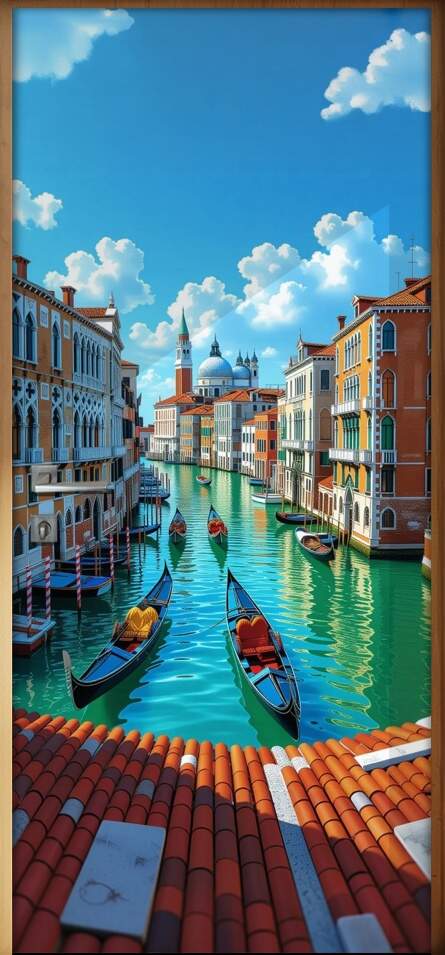 Adesivo de Porta Veneza