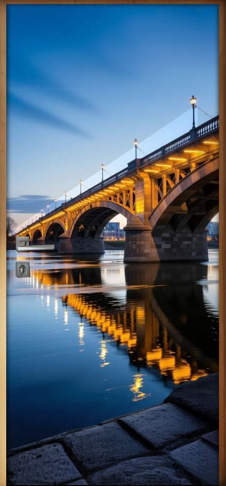 Adesivo de Porta Pontes