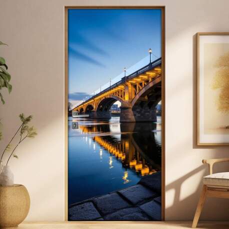 Adesivo de Porta Pontes