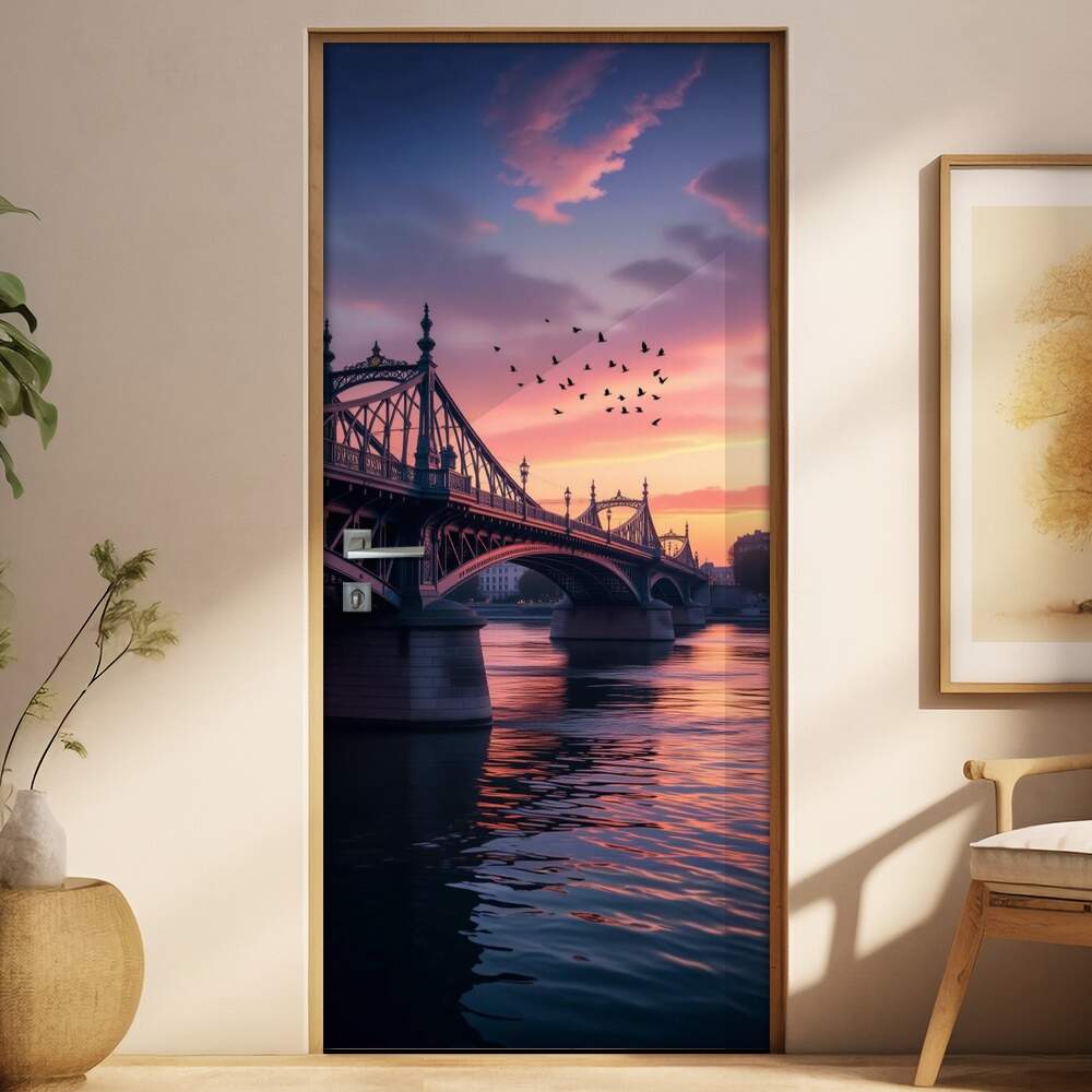 Adesivo de Porta Pontes