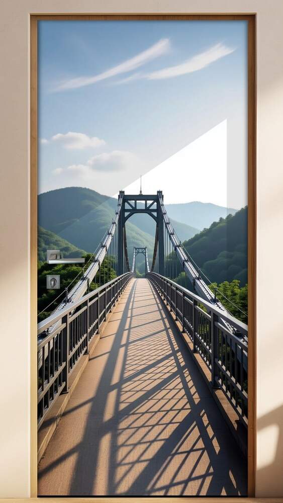 Adesivo de Porta Pontes