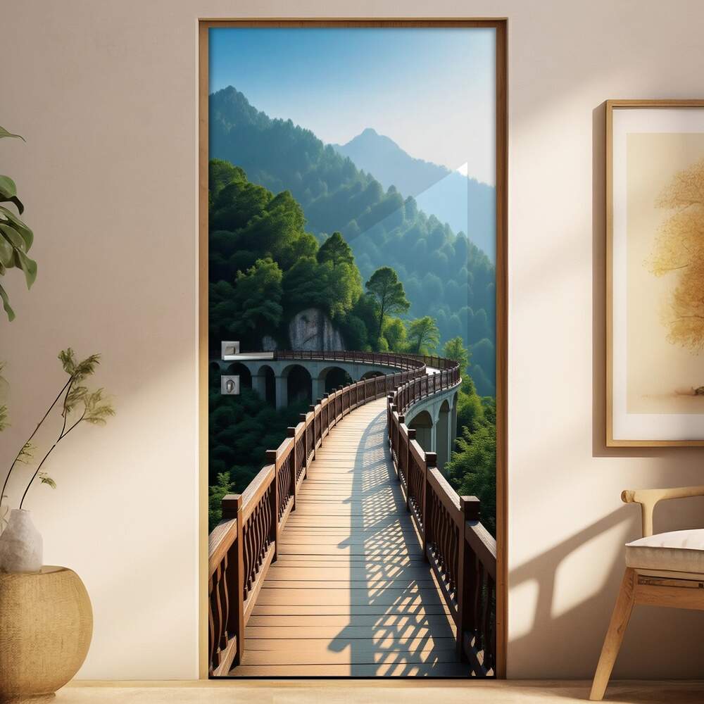 Adesivo de Porta Pontes