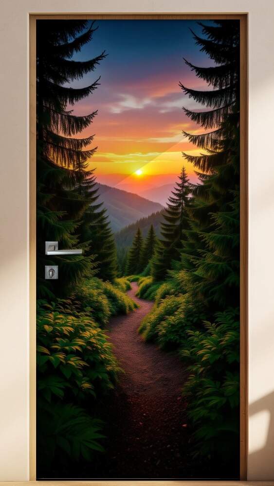 Adesivo de Porta Trilhas