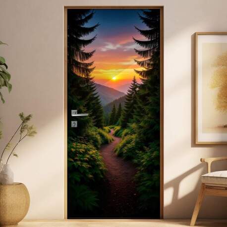 Adesivo de Porta Trilhas