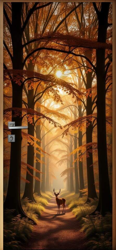 Adesivo de Porta Trilhas