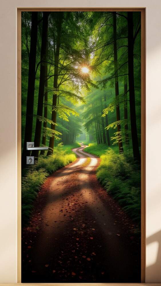 Adesivo de Porta Trilhas