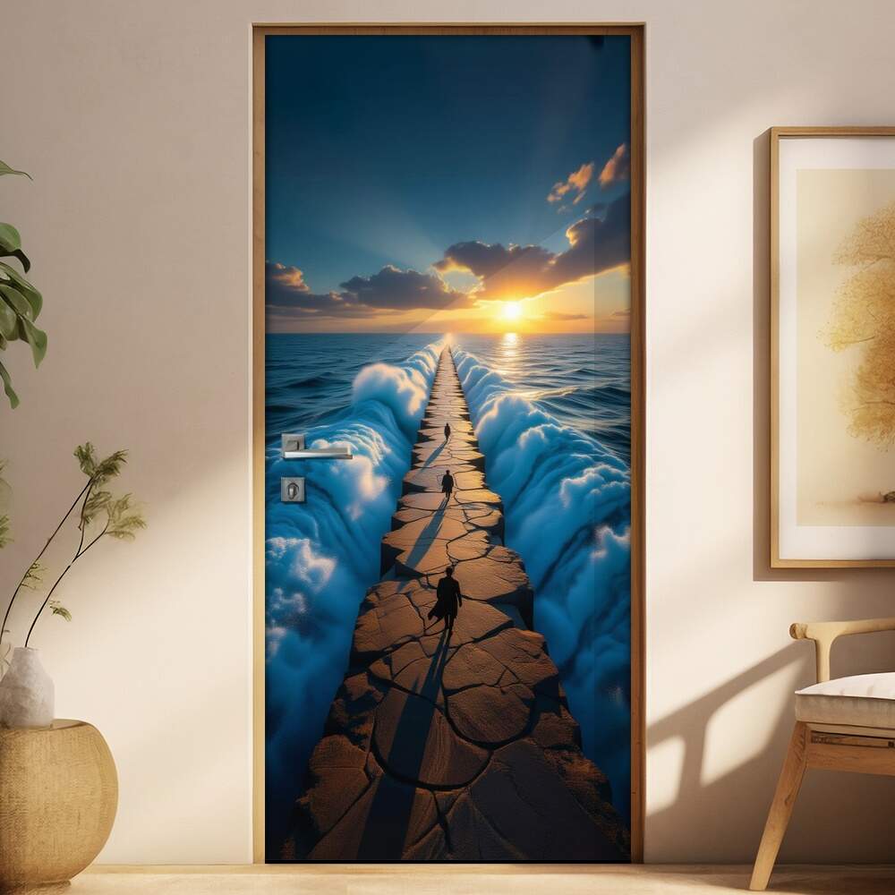 Adesivo de Porta Caminho de Moiss