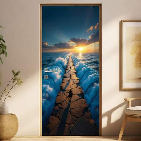 Adesivo de Porta Caminho de Moiss