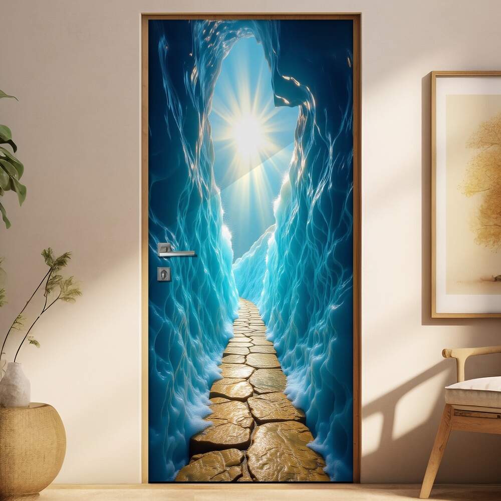 Adesivo de Porta Caminho de Moiss