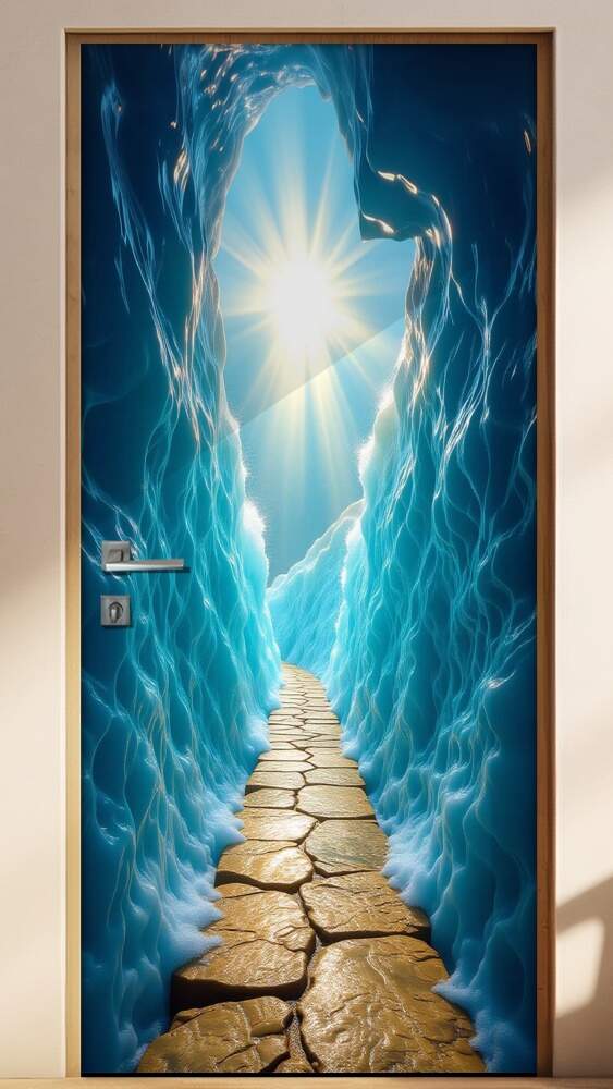 Adesivo de Porta Caminho de Mois�s